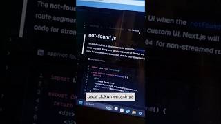 Cara custom not found page di nextjs