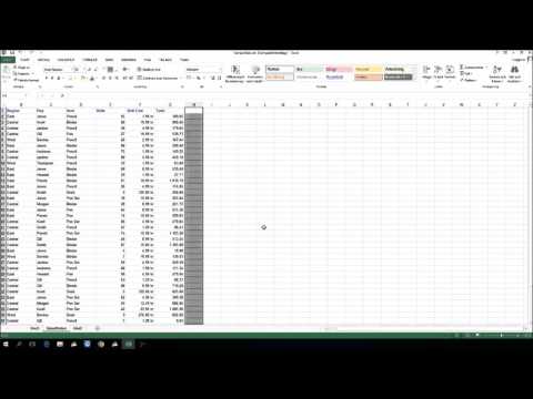 Lär dig Excel Del 4 -Kopiera och flytta + allmänna tips