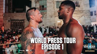 Usyk vs Joshua 2 World Press Tour - Episode 1