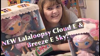 NEW 2021 Lalaloopsy 10th Anniversary Cloud E Sky and Littles Breeze E Sky - Unboxing & Review screenshot 5