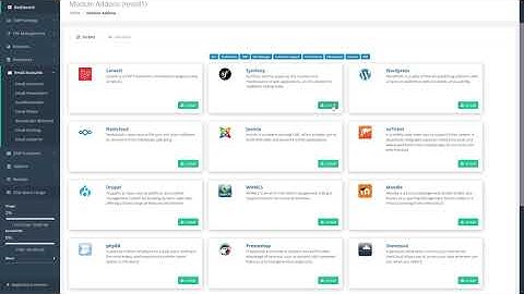CWP - User Panel: Script Installer v2