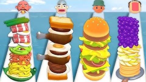 Sandwich runner Ultra Level –786 (Android v12) Gameplay #shorts #shortfeed #verticalshortfeed #feed