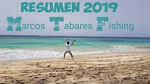 Surfcasting 2019. Resumen pesca 2019 Marcos Tabare...