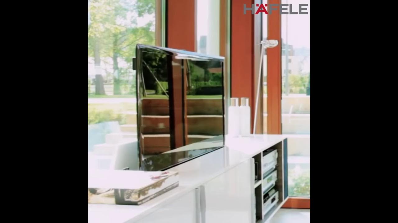 Como instalar el eleva-tele el elevador de televisor de Häfele