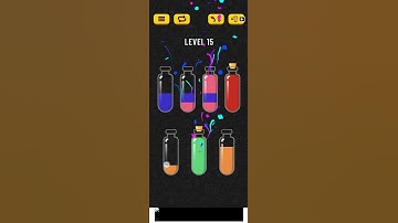 SODA SORT PUZZLE LEVEL 15