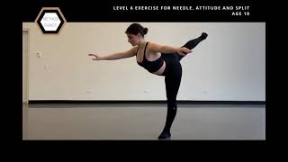 Level 6 Exercise For Needle, Atude And Split