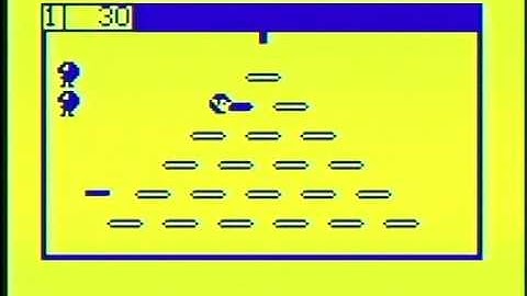 Q-B2B (Q*Bert clone) A BASIC game by WaveMakers for Bally Arcade/Astrocade