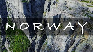 4K Norway by Drone [Relaxing Music] | Volant Travel