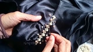 Payet Mutiara Pinggang Rapih dan Mutiara Tabur