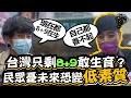 台灣只剩8+9敢生育？　街訪民眾憂未來恐變「低素質」！？