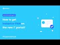 How to Apply for Instant e PAN online? | Quicko