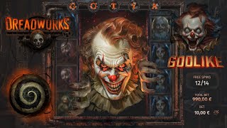 Dreadworks / Slot by Print Studios / Bonus Level Gameplay / Summoning Big Jack / Godlike Win / Demo screenshot 4