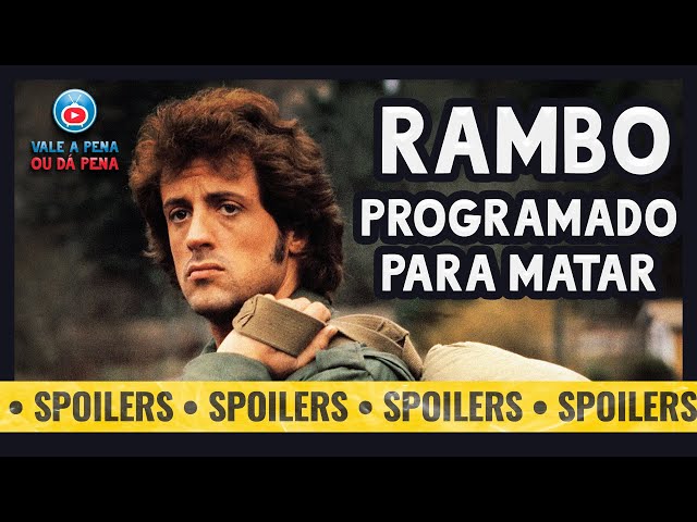 Rambo: Programado para Matar – Papo de Cinema