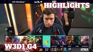 FNC vs AST - Highlights | Week 3 Day 1 S12 LEC Summer 2022 | Fnatic vs Astralis W3D1