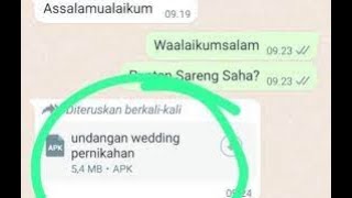 BONGKAR APLIKASI SCAM UNDANGAN PERNIKAHAN