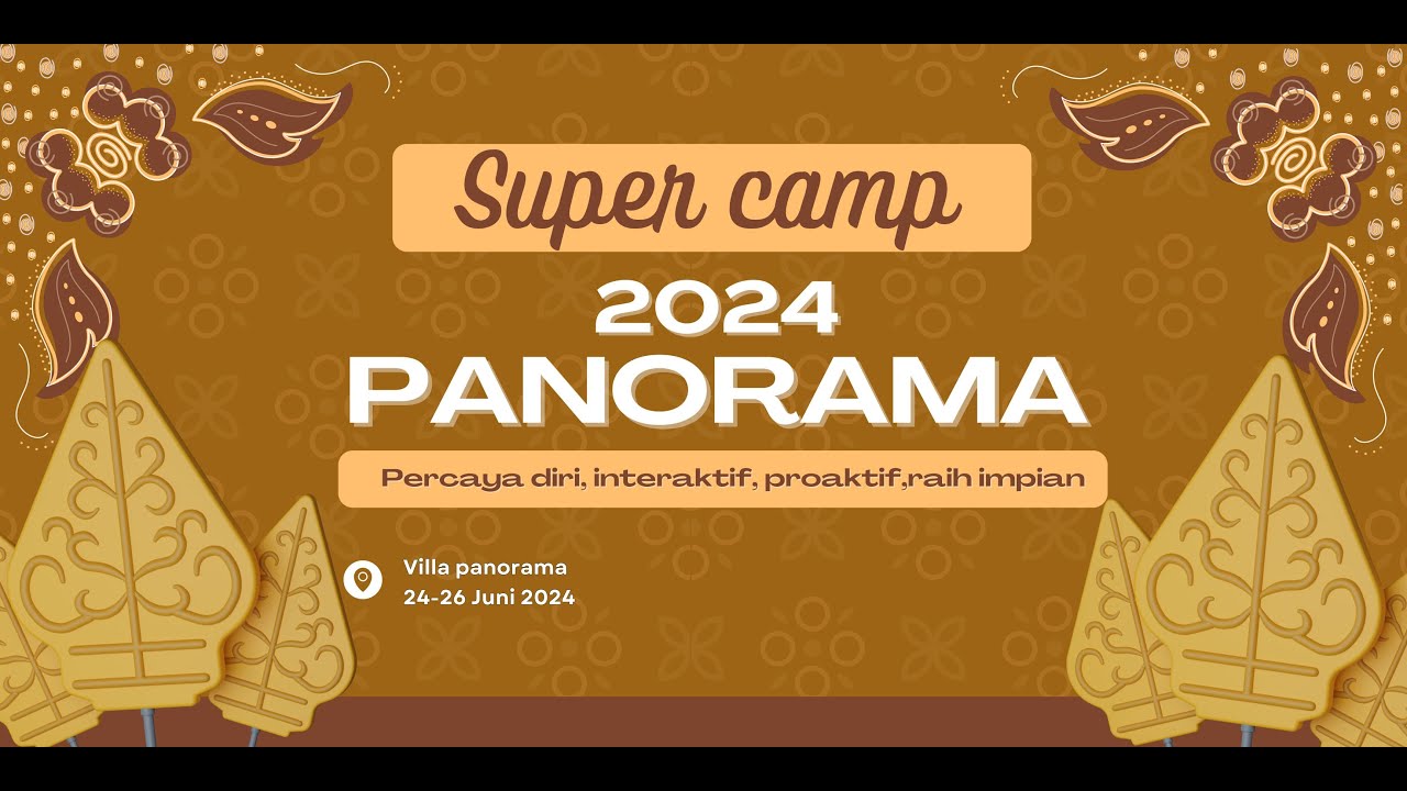 Super Camp 2024 Panorama 
