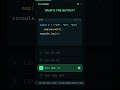 3 Tricky JavaScript Outputs (parseInt will surprise you) #shorts