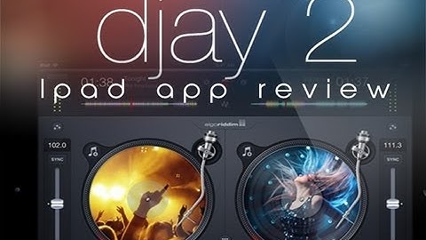 Review and Demo of djay 2 by Algoriddim for iPad