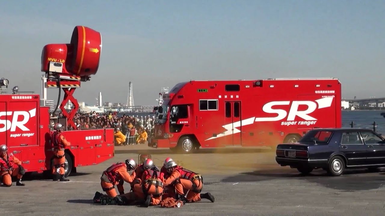 消防総合訓練演技 / 第一部 / 横浜消防出初式2011