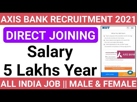 Career at Axis Bank - Find All the Job Openings | AXIS Bank Recruitment 2021 » Apply Online