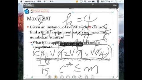 20161201 Randomized Approximation Algorithm part2 & Approximability and Decidability