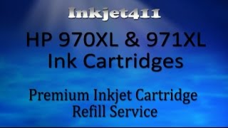 HP 970XL, HP 971XL Ink Cartridges 