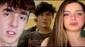 TikTokers React to Jaden Hossler - So What (Official Video)