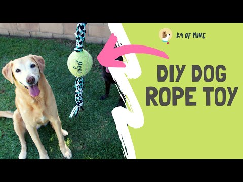 Diy Dog Rope Toy How To Make Homemade