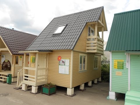 02. Саратов строительство под ключ - Дачный дом с крыльцом клееный брус Уют 6,0х4,0м
