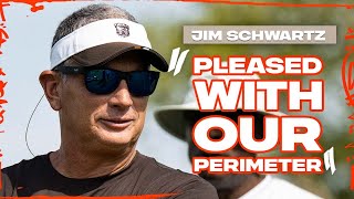 Jim Schwartz Press Conference: "Pleased with our perimeter"