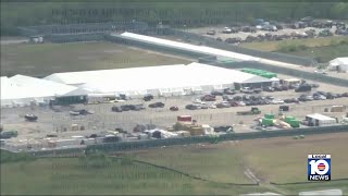 Judge halts construction at 'Allligator Alcatraz'