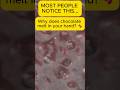 🍫 Why Does Chocolate Melt in Your Hand? (Explained!)  #FoodFacts #Shorts #ViralShorts #chocolate