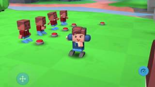 How to do the dab glitch on Blocksworld