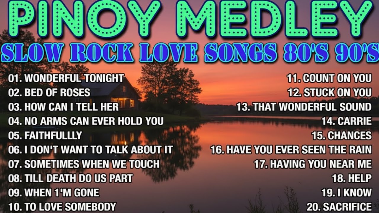BEST OLD LOVE SONGS SLOW ROCK NONSTOP | 70 80 90S
