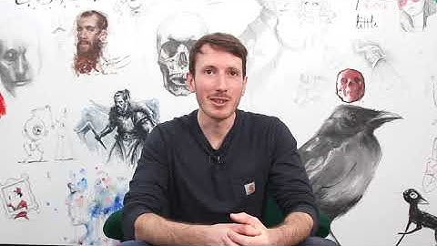 Online Course: Textures, color and volume with gouache by Yvan Duque.