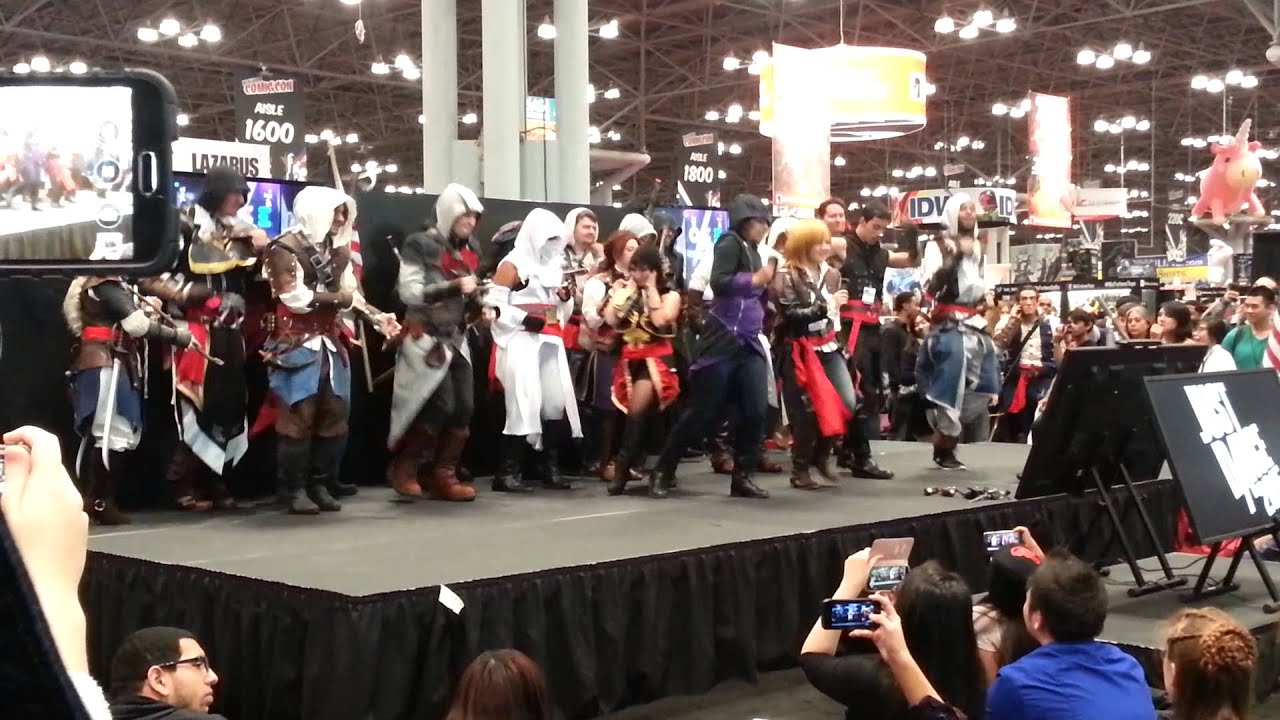 camera iphone 8 plus apk Assassins dance party @ New York Comic Con 2014