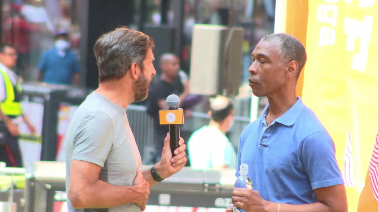 Solstice in Times Square 2021: Douglass Stewart