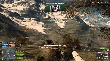 Battlefield 4 tank vs Helicopter
