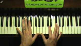 Amazed - How to Play Contemporary Christian Piano (pianomeditation.com) | D