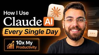 Celebrity How I Use Claude AI Every Single Day (10x My Productivity) Wealth