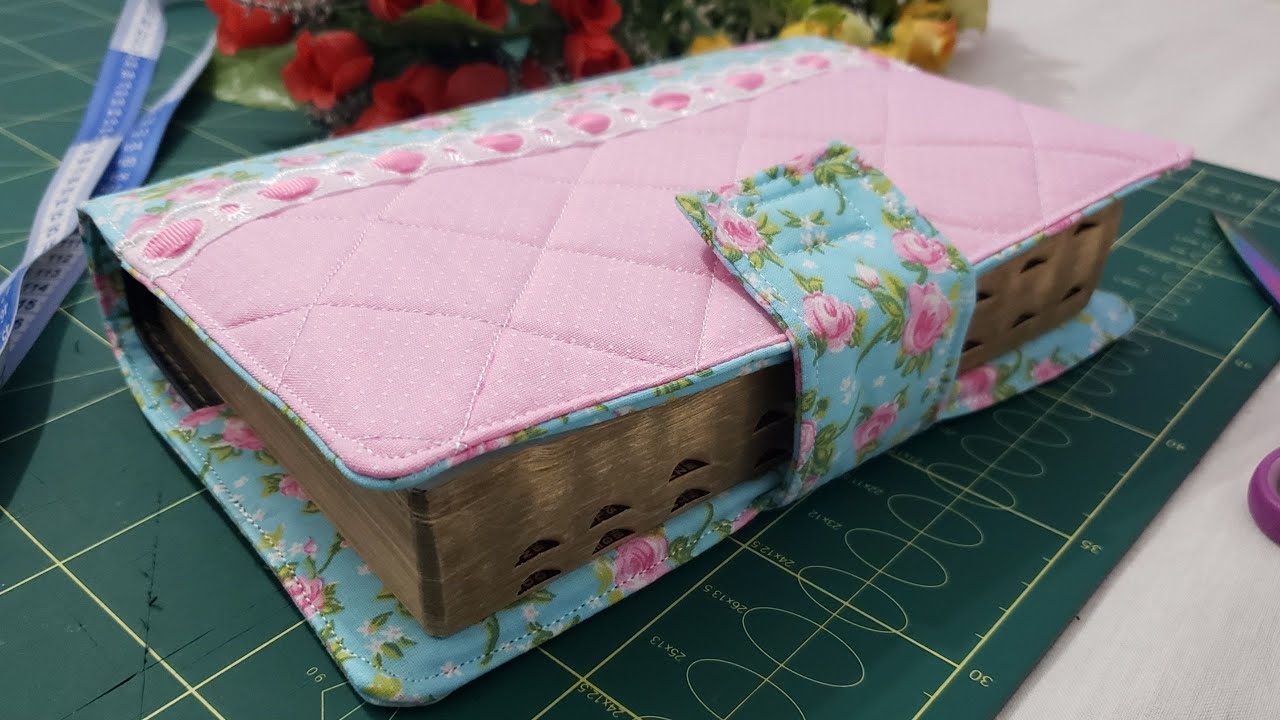 COMO fazer uma CAPA DE BÍBLIA mais FÁCIL DO MUNDO