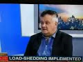 Tom blom on load shedding  december 2018