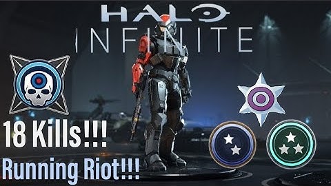 HALO INFINITE Multiplayer Gameplay RUNNING RIOT - No Commentary (Xbox One)