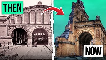 Ruiny najpiękniejszego dworca Berlina z czasów II wojny światowej