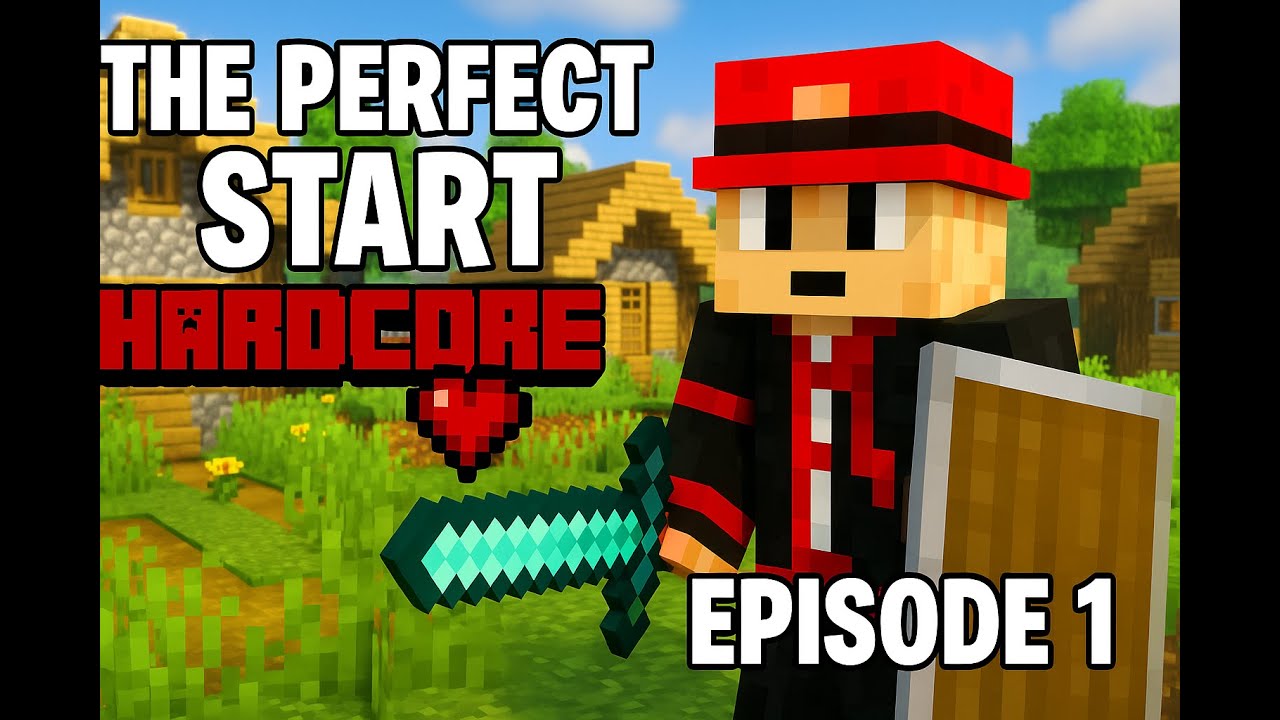 The Perfect Start in Minecraft Hardcore! #1 - YouTube