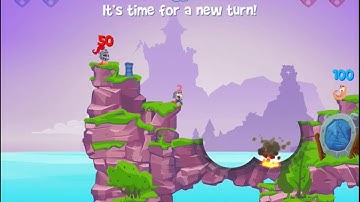 WORMS 4 iOS / Android Gameplay Trailer