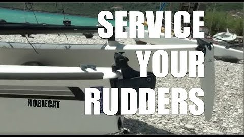 Service Your Hobie Rudders