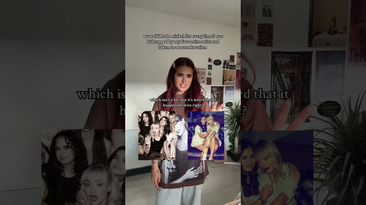 Taylor swift and Sabrina Carpenter t-shirt