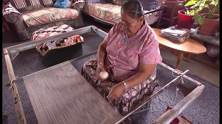 Marie Begay Weaving