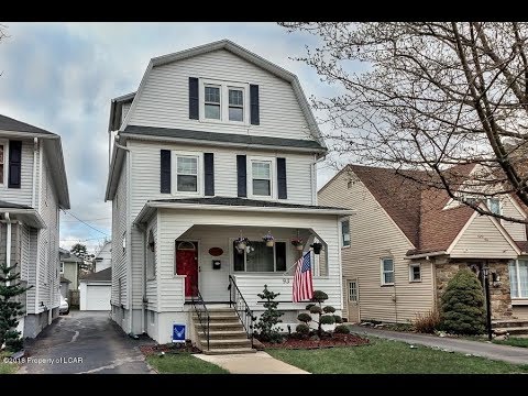 93 Pettebone St., Forty Fort, PA home video tour